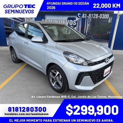 Hyundai Grand I10 Sedán GLS TA 2026