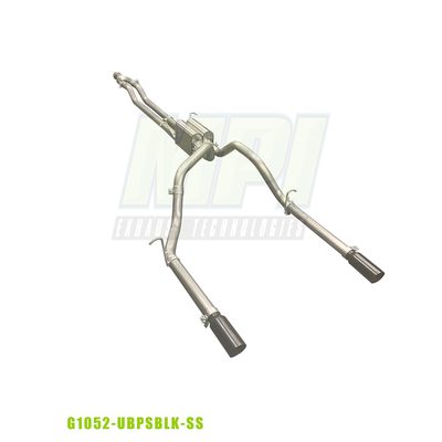 GMC/Chevy, 2014-2018, 6.2L, Stainless - MPI Exhaust Cat-Back Dual Stainless Kits