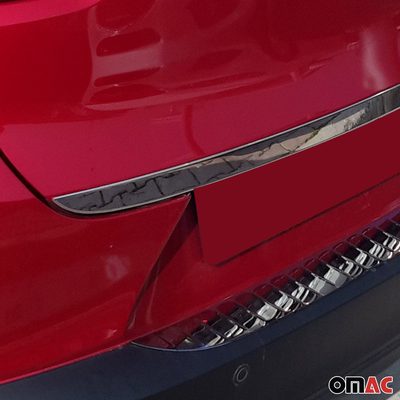 2016-2021 Mazda CX-3 Rear Trunk Molding Trim Stainless Steel Silver 1Pc