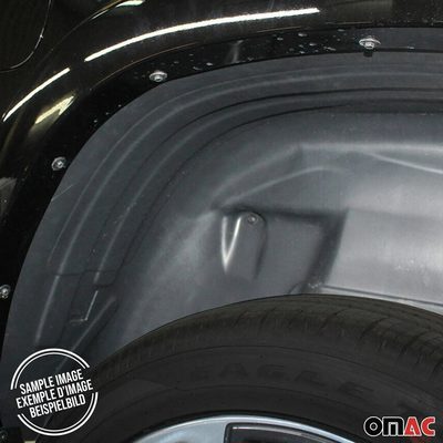 2021-2026 Kia Seltos Rear Set Wheel Arch Liner Splash Fender Guard Black 2Pcs