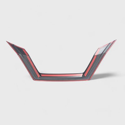 2021-2023 Nissan Rogue Grille Overlay Gloss Black 1Pcs ABS Plastic