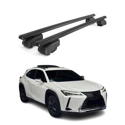 2019-2026 Lexus UX200 UX250h Roof Rack Cross Bars Black