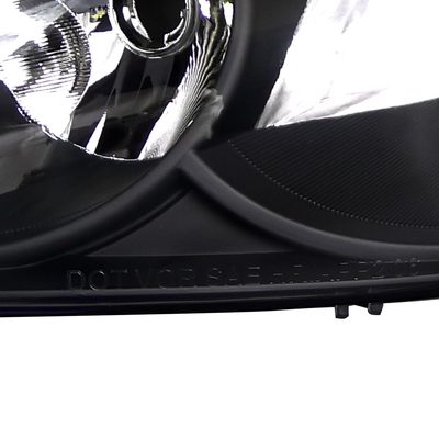 2006-2013 Chevy Impala / Impala Limited /Monte Carlo Headlights Amber & Black