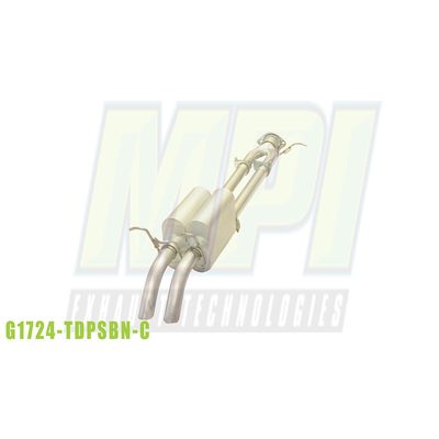 Chevy Colorado, 2015-2022, V6 - MPI Bullnose Exhaust Series