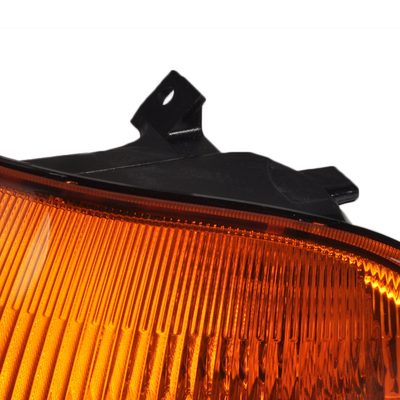 1992-1995 Honda Civic Sedan Corner Lights Chrome Housing/Amber Lens