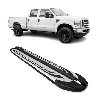 1999-2016 Ford F250/350/450/550 Nerf Bar Side Step Running Boards Aluminum 2Pcs