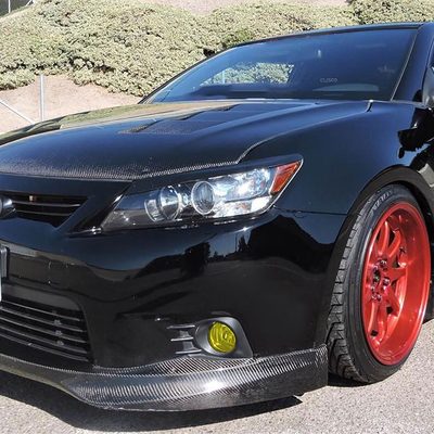 2011-2013 Scion tC H11 Fog Lights Kit Chrome Housing/Yellow Lens