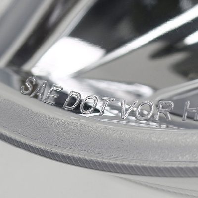 2001-2007 Mercedes W203 C Class Headlights LED Light Bar&LED Signal Chrome