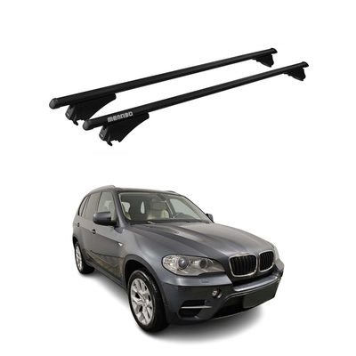 2007-2013 BMW X5 E70 Roof Rack Cross Bars Black