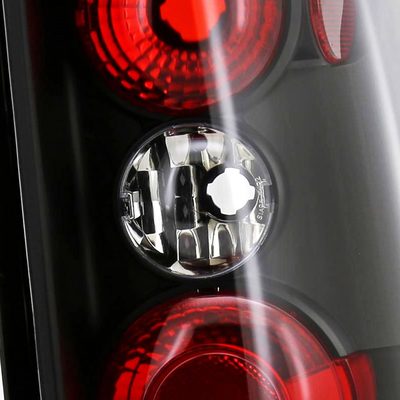 2005-2010 Honda Ridgeline Tail Lights Matte Black Housing/Clear Lens