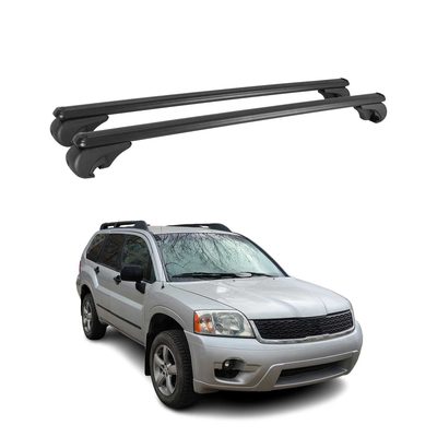 2004-2011 Mitsubishi Endeavor Roof Rack Cross Bars Black