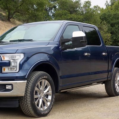 2015-2020 Ford F-150 Heated Towing Mirrors Smoke Turn Signal &Auxiliary Lights
