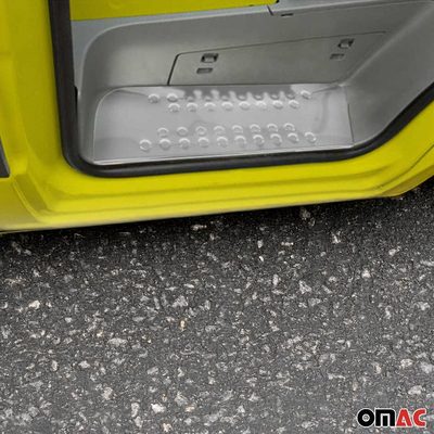 2006-2018 Mercedes Sprinter W906 Door Sill Scuff Plate Scratch Stainless Steel 2 Pcs