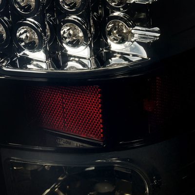 2009-2018 Dodge RAM 1500 RAM 2500 3500 LED Tail Lights Glossy Black/Smoke