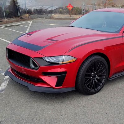 2018-2022 Ford Mustang GT/Ecoboost Front Bumper Fog Light Vent Canards Cover