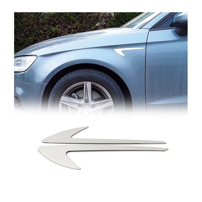 2017-2020 Nissan Rogue Side Door Molding Trim Skirt Garnish Stainless Steel Gloss 2Pcs