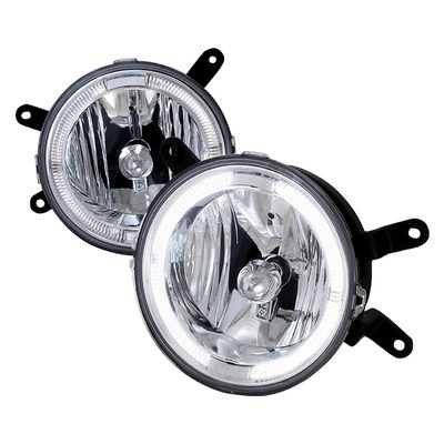 2005-2009 Ford Mustang GT Deluxe/Premium H10 Halo Ring Fog Lights Chrome/Clear