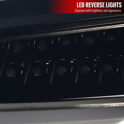2015-2017 VW Golf/GTI LED Tail Lights Glossy Black/Smoke Lens