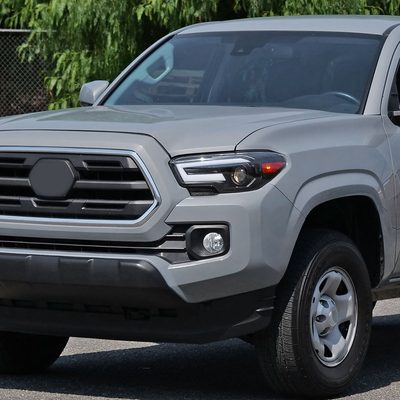 2016-2023 Toyota Tacoma Sequential LED Bar Projector Headlights Matt Black