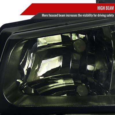 2002-2006 Chevy Avalanche/ 03-2007 Silverado Headlights Bumper Lights Smoke