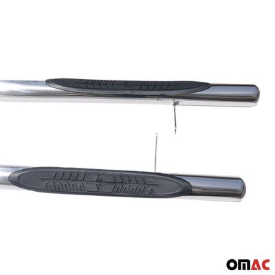 2007-2015 Audi Q7 Running Boards Side Steps Silver