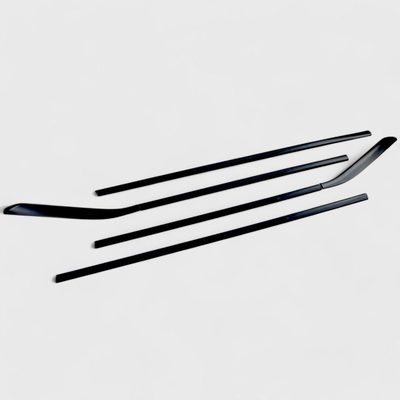 2020-2025 Nissan Sentra Window Trim Set Gloss Black 6Pcs ABS Plastic