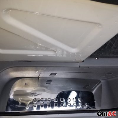 2006-2013 Mercedes Sprinter W906 Door Sill Scuff Plate Scratch Stainless Steel 3Pcs