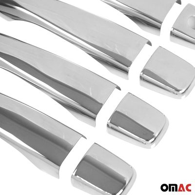 2014-2020 Nissan Rogue Car Door Handle Cover Protector Stainless Steel Chrome 8 Pcs