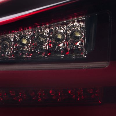 2006-2008 Lexus IS250/IS350 LED Tail Lights & Trunk Lights Chrome/Red Smoke