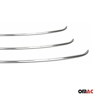 2010-2015 Hyundai Tucson Front Bumper Grill Trim Molding Stainless Steel Silver 3 Pcs