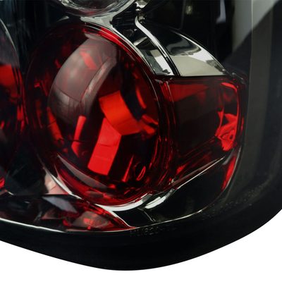 1997-2004 Dodge Dakota Tail Lights Chrome Housing/Smoke Lens