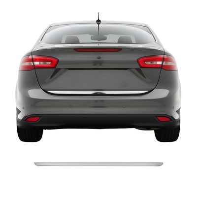 2015-2018 Ford Focus Sedan Rear Trunk Lid Molding Trim Stainless Steel