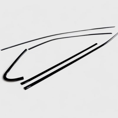 2018-2024 Toyota Camry Window Trim Set Gloss Black 10Pcs ABS Plastic