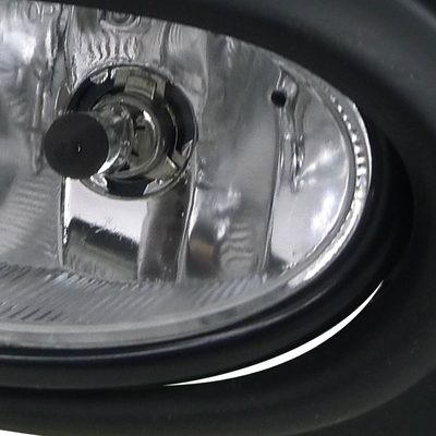2006-2008 Honda Civic Sedan H11 Fog Lights Chrome Housing/Clear Lens