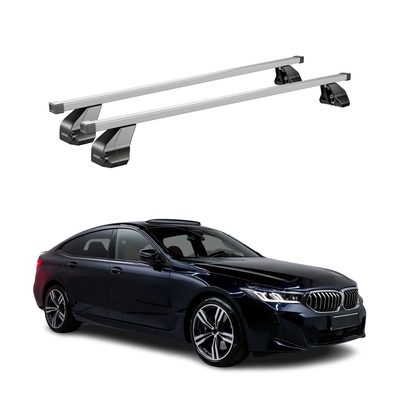2018-2019 BMW 6 Series G32 Gran Turismo Roof Rack Cross Bars Silver