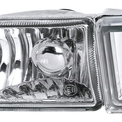 1993-1998 VW Golf Mk3/Jetta/Cabrio H3 Bumper Fog Lights Chrome/Clear Lens