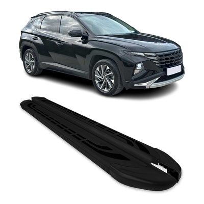 2019-2021 Hyundai Tucson Nerf Bars Side Steps Running Boards Black 2x