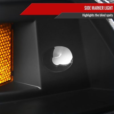 1990-1993 Acura Integra Factory Crystal Headlights Amber Reflectors Black