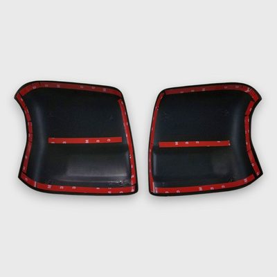 2016-2024 Nissan Titan XD Mirror Cover Caps Gloss Black 2Pcs ABS Plastic