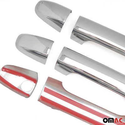 2016-2024 Mercedes Metris Car Door Handle Cover Protector Stainless Steel 6x