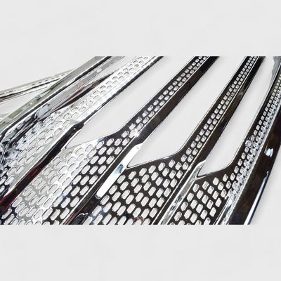 2018-2021 Chevrolet Traverse Grille Overlay Chrome 4Pcs ABS Plastic