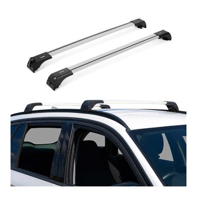 Roof Rack Cross Bars Aluminum for BMW X3 F25 2011-2017 Silver 2Pcs