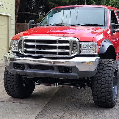 1999-2004 Ford Excursion F-250/350/450/550 Crystal Headlights Chrome/Clear