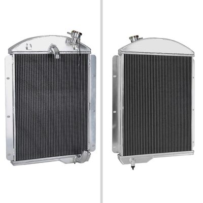 1941-1946 Chevrolet Pickup L6 6CYL Aluminum 3-Row Performance Radiator