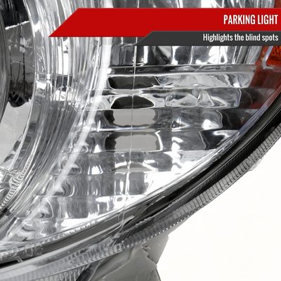 2006-2009 Toyota 4Runner SR5 Limited Projector Style Headlights Chrome/Clear