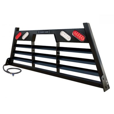 Ranch Hand Legend Series Lighted Headache Rack HRLWL200&RHD-HRSBD02H1