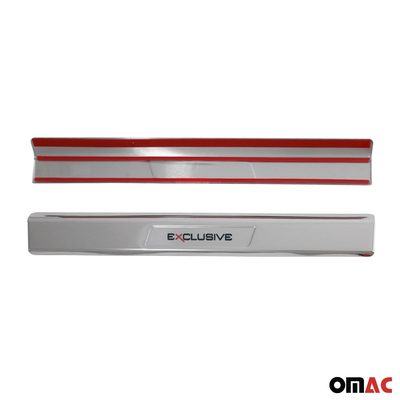 2009-2011 VW Tiguan Door Sill Scuff Plate Scratch Protector Exclusive Stainless Steel
