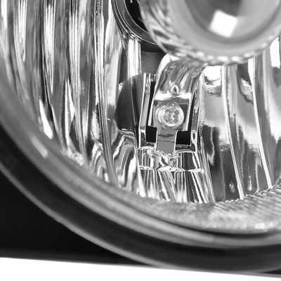 2003-2006 GMC Sierra / 2007 Sierra Classic H10 Fog Lights Chrome/Clear Lens