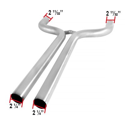 2010-2015 Chevy Camaro 3.6L V6 S.Steel Dual Catback Exhaust System Burnt Tip