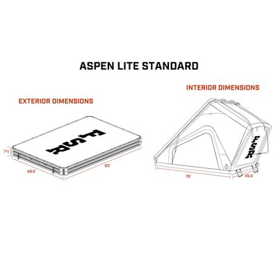 Aspen Lite Standard - Rooftop Tent